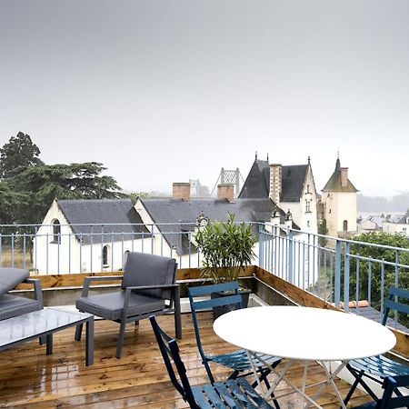 Grand Gite Terrasse Vue Loire Et Chateau D'Ancenis Exteriér fotografie